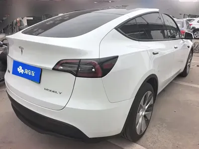 Tesla Model Y 2021, 56300 км, за 146400 CNY