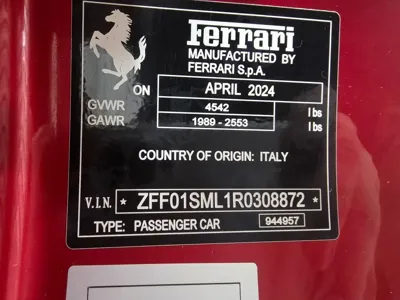 Ferrari 296 2024, 10800 км, за 419600000 KRW - фото 13