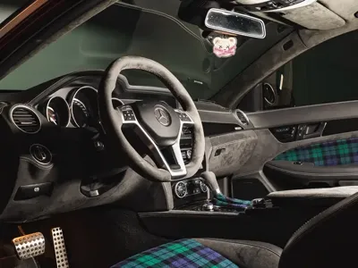 Mercedes-Benz C-Class AMG 2015, 130000 км, за 250000 CNY - фото 10