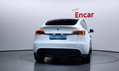 Tesla Model Y 2021, 124277 км, за 32800000 KRW