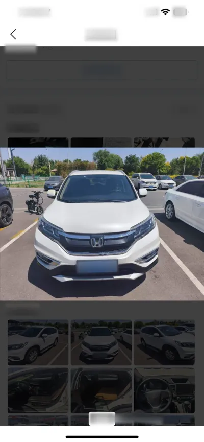 Honda CR-V 2016, 62500 км, за 73321.63 CNY - фото 7