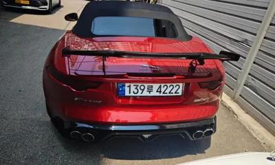 Jaguar F-Type 2016, 25600 км, за 49500000 KRW
