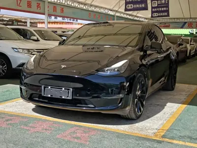 Tesla Model Y 2021, 132000 км, за 139800 CNY - фото 1