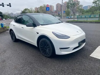 Tesla Model Y 2021, 140000 км, за 119800 CNY