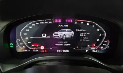 BMW X4M 2025, 4066 км, за 84990000 KRW - фото 8