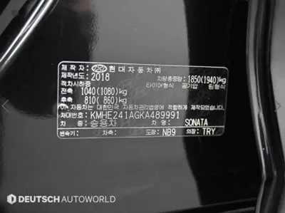 Hyundai Sonata 2019, 158248 км, за 9290000 KRW - фото 20