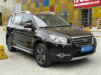 Geely GX7 2016, 70000 км, за 9800 CNY