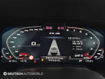 BMW X6M 2021, 104166 км, за 79800000 KRW - фото 9