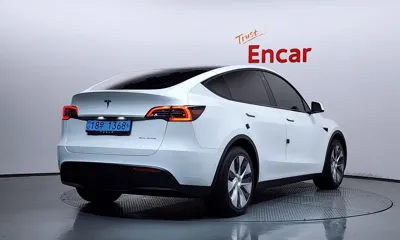 Tesla Model Y 2021, 124277 км, за 32800000 KRW