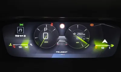 Peugeot 408 2025, 1677 км, за 35490000 KRW - фото 8