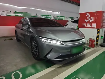 BYD Han 2021, 41100 км, за 91600 CNY