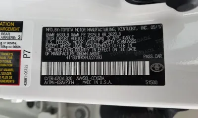 Toyota Camry 2017, 70139 км, за 17790000 KRW - фото 18