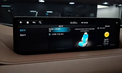 Genesis G80 2022, 133544 км, за 31990000 KRW - фото 31