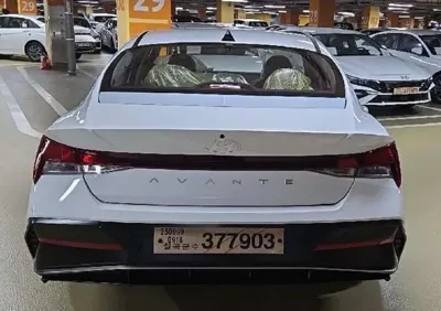 Hyundai Avante 2026, 1 км, за 3840000 KRW - фото 3