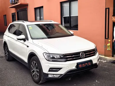 Volkswagen Tiguan L 2018, 77000 км, за 73800 CNY