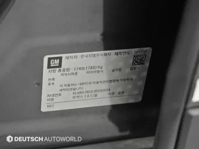 ChevroletGMDaewoo Trax 2018, 89470 км, за 7900000 KRW - фото 20