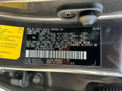 Toyota Highlander 2008, 221461 км, за 8900000 KRW - фото 20