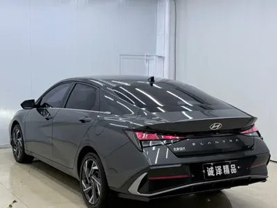 Hyundai Elantra 2024, 7000 км, за 103800 CNY - фото 6