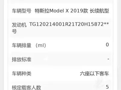 Tesla Model X 2020, 60000 км, за 216600 CNY - фото 16