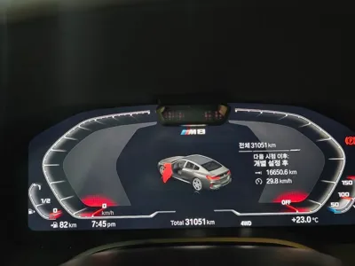 BMW M8 2021, 30000 км, за 119000000 KRW - фото 8