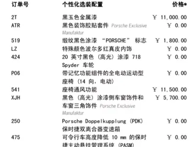 Porsche 718 2024, 11000 км, за 468000 CNY - фото 6