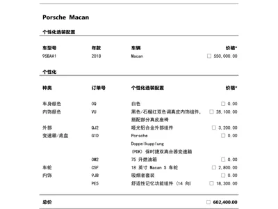 Porsche Macan 2018, 129000 км, за 133800 CNY - фото 25