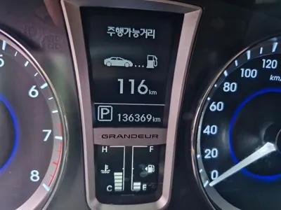 Hyundai Grandeur 2011, 136355 км, за 4900000 KRW - фото 9