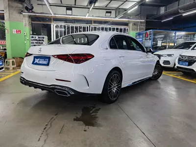 Mercedes-Benz C-Class 2024, 7300 км, за 185799 CNY