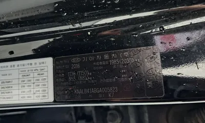 Kia K7 2016, 158020 км, за 9000000 KRW - фото 20