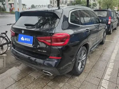 BMW X3 2021, 52500 км, за 152000 CNY