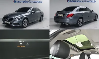 Mercedes-Benz C-Class 2017, 107500 км, за 12600000 KRW - фото 1