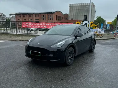Tesla Model Y 2022, 80000 км, за 104500 CNY - фото 1