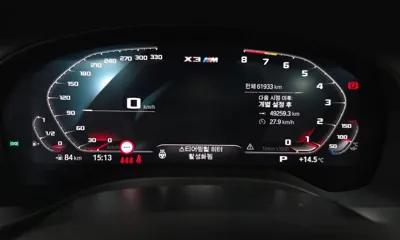 BMW X3M 2021, 61933 км, за 53900000 KRW - фото 8