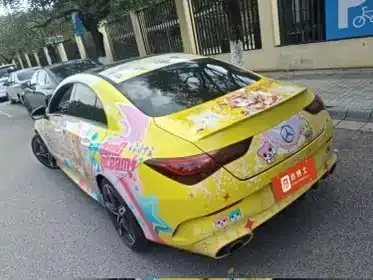 Mercedes-Benz CLA AMG 2025, 9300 км, за 298000 CNY