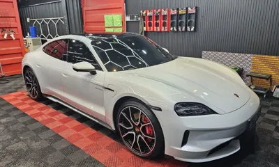 Porsche Taycan 2025, 30000 км, за 173000000 KRW