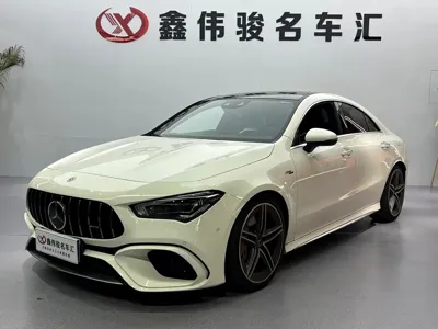 Mercedes-Benz CLA AMG 2023, 29000 км, за 288000 CNY