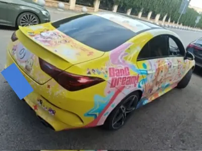 Mercedes-Benz CLA AMG 2025, 9300 км, за 298000 CNY