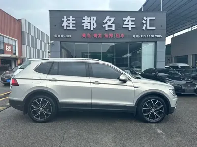 Volkswagen Tiguan L 2019, 160000 км, за 63600 CNY