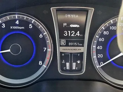 Hyundai Grandeur 2014, 89151 км, за 8600000 KRW - фото 8