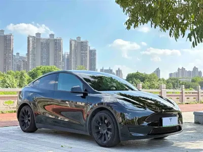 Tesla Model Y 2022, 69000 км, за 158800 CNY
