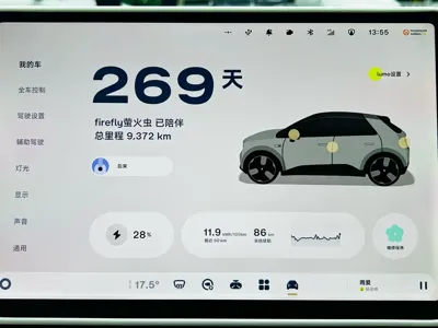 firefly萤火虫 firefly萤火虫 2025, 9000 км, за 72300 CNY - фото 7