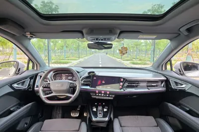 Audi Q4 e-tron 2023, 37500 км, за 145986.39 CNY - фото 42