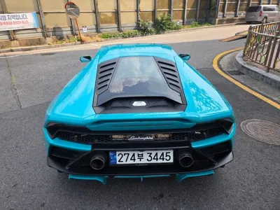 Lamborghini Huracan 2021, 9600 км, за 298000000 KRW