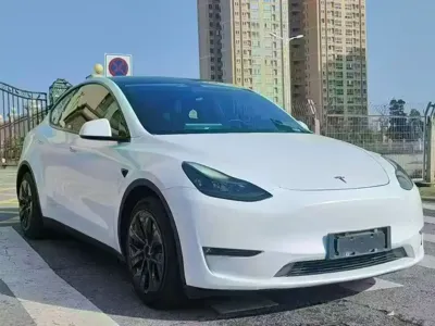 Tesla Model Y 2021, 105000 км, за 119800 CNY