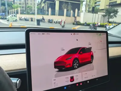 Tesla Model Y 2022, 86199 км, за 145600 CNY
