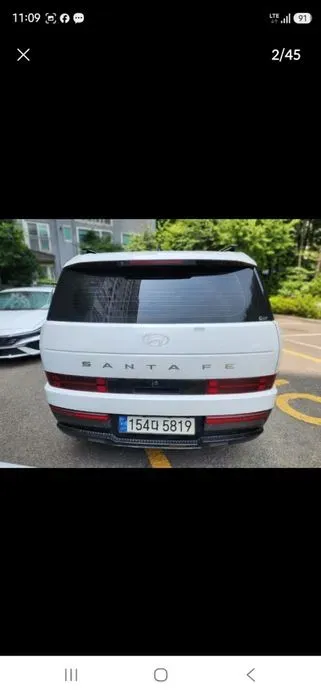 Hyundai Santafe 2024, 83413 км, за 37200000 KRW