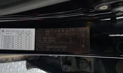 Kia K7 2016, 120114 км, за 6900000 KRW - фото 19