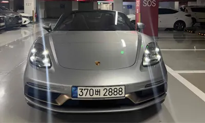 Porsche 718 2021, 4500 км, за 125000000 KRW