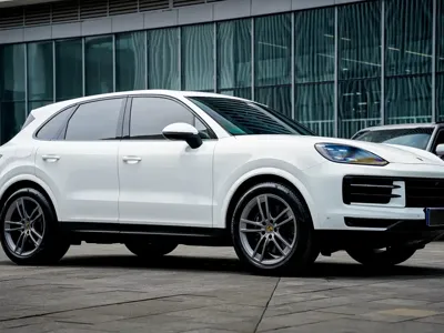 Porsche Cayenne 2024, 20000 км, за 621600 CNY