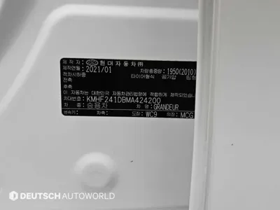 Hyundai Grandeur 2021, 95915 км, за 24800000 KRW - фото 20